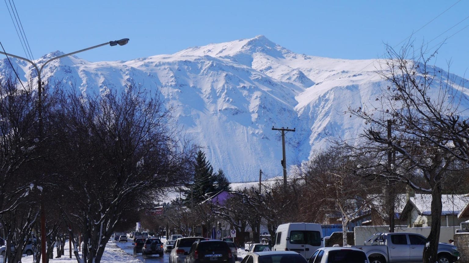 Esquel: la Hoya se viste de blanco - Chubut Noticias